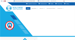 Desktop Screenshot of kidneystoneindia.com