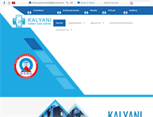 Tablet Screenshot of kidneystoneindia.com